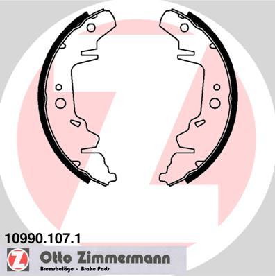 Zimmermann 10990.107.1 - Komplet kočnica, bubanj kočnice www.molydon.hr