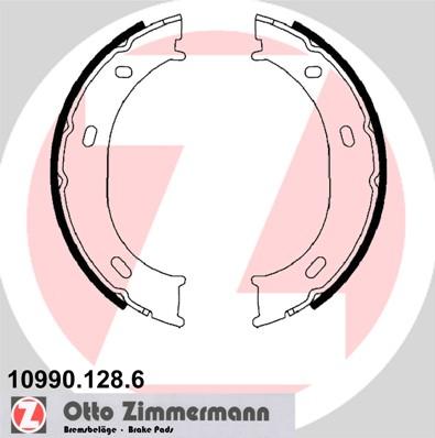 Zimmermann 10990.128.6 - Komplet kočionih obloga, rucna kočnica www.molydon.hr