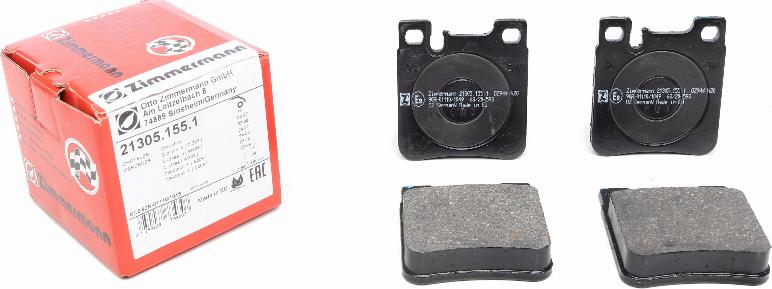 Zimmermann 21305.155.1 - Komplet Pločica, disk-kočnica www.molydon.hr