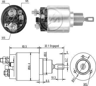 ZM ZM-674 - Elektromagnetni Prekidač, starter www.molydon.hr