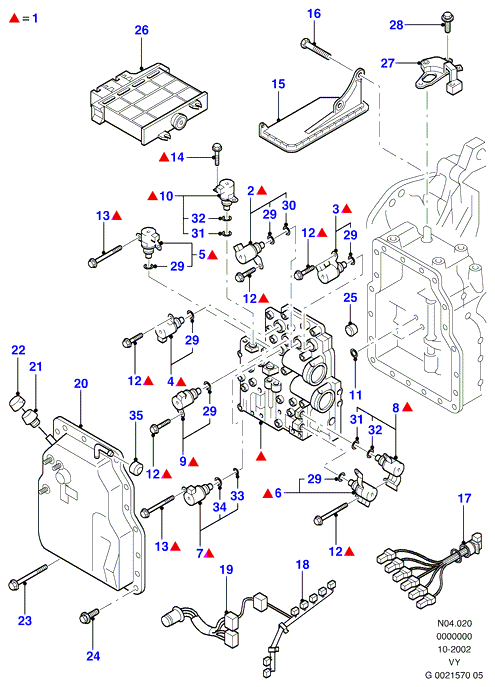 FORD 1 204 331 - Hidraulicni filter, automatski mjenjač www.molydon.hr