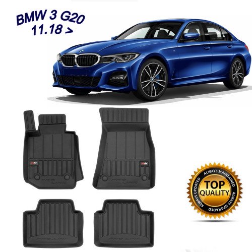 TIPSKI GUMENI PREMIUM 3D TEPISI ZA BMW 3 G20 11.18 TIPSKI GUMENI PREMIUM 3D TEPISI ZA BMW 3 G20 11.18