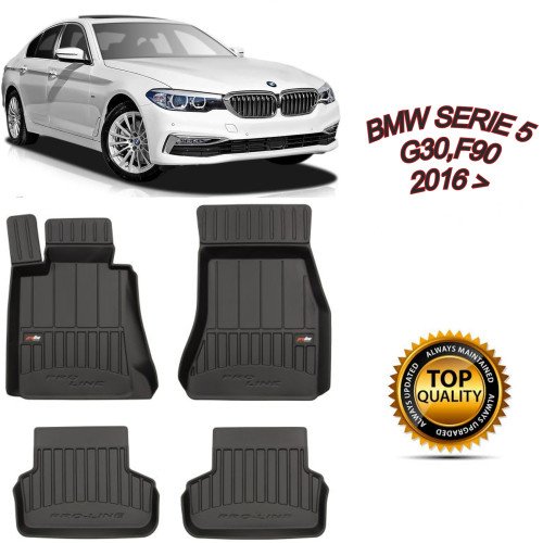 TIPSKI GUMENI PREMIUM 3D TEPISI ZA BMW 5 (G30, F90, G31) 09.16 