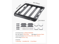 Krovna košara 1216 x 1020 x 142 mm - nosivost 68 kg, aluminij