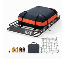 Krovna košara 1371 x 864 x 102 mm - nosivost 90,72 kg, torba, mreža i remeni