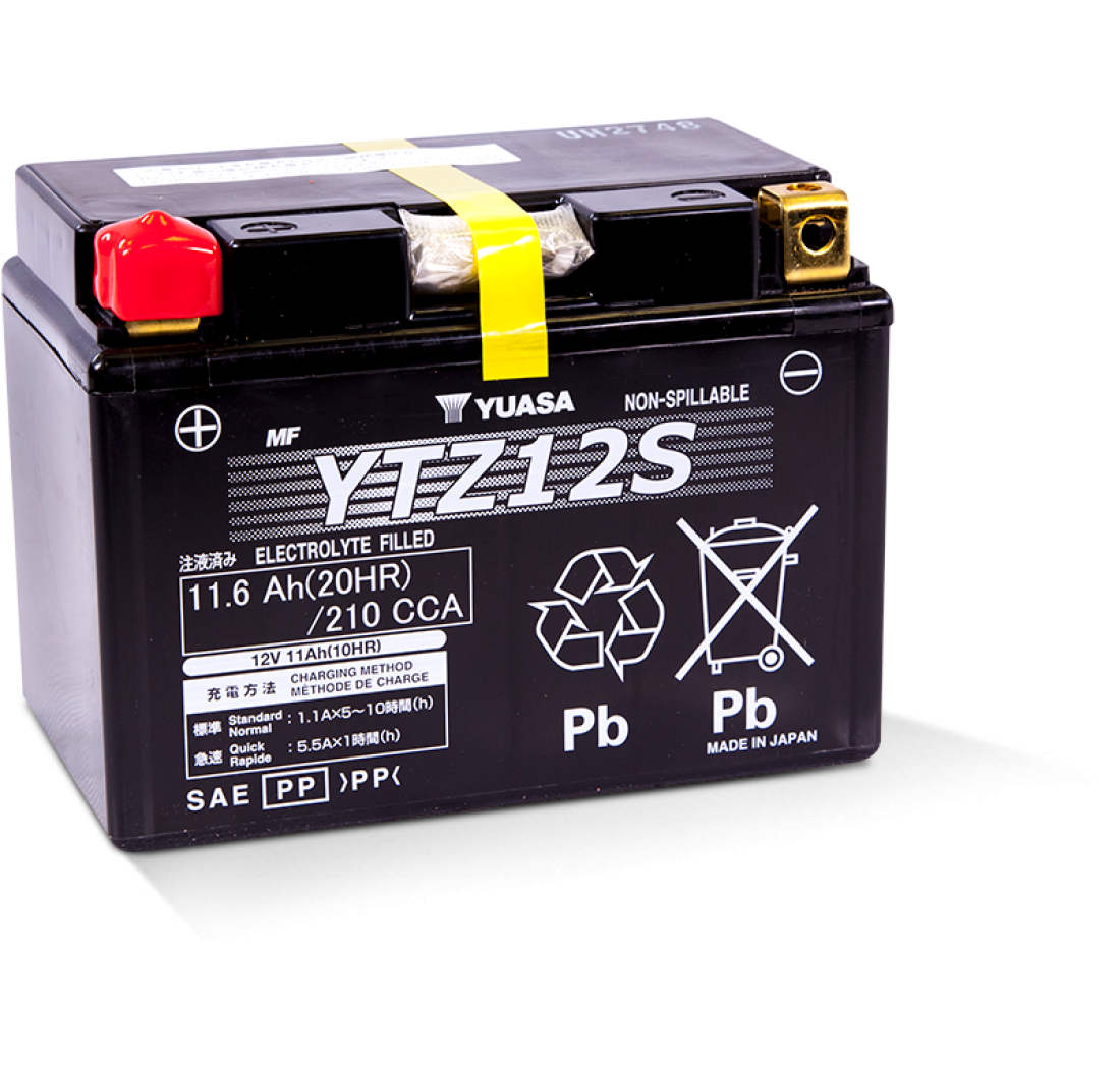 AKUMULATOR YUASA MOTO 11Ah YTZ12S