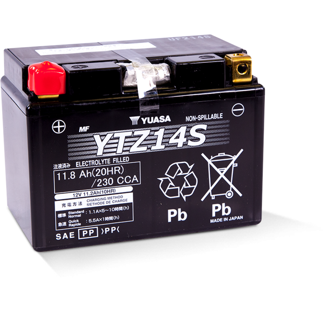 AKUMULATOR YUASA MOTO 11,2Ah YTZ14S