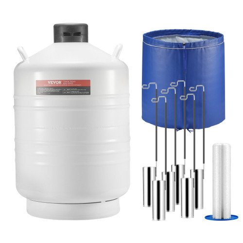 Aluminijski spremnik za tekući dušik 30 L, čuvanje 224–246 dana Aluminijski spremnik za tekući dušik 30 L, čuvanje 224–246 dana