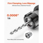 Komplet steznih čahura ER40, 23 komada, raspon 3,2–25,4 mm (1/8″–1″), TIR 0,015 mm, kutija
