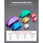 Aluminijski savijač cijevi, kapacitet 6–22 mm, 39 × 27 × 9 cm