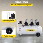 Kompresor za zrak za pneumatski alat i pumpanje guma, 83 L, 2200 W (3 KS), do 8 bara
