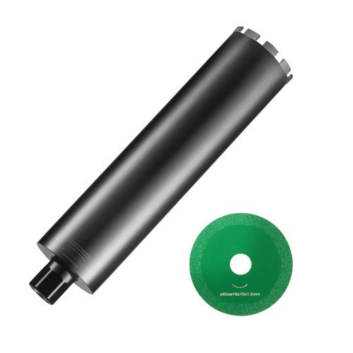 Dijamantna kruna za bušenje, promjer 108 mm, dubina bušenja 355,6 mm Dijamantna kruna za bušenje, promjer 108 mm, dubina bušenja 355,6 mm
