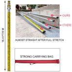 Aluminijski stativ za laser 1,04–1,65 m, s mjernom letvom 5 m
