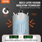 Aluminijski spremnik za tekući dušik 20 L, čuvanje 165–172 dana