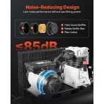 Kompresor za zrak, 100 L, 3 kW, 226 l/min, 6 bar
