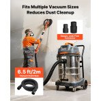 Brusilica za zidove (žirafa) 850 W, 800–1700 o/min, s usisavačem