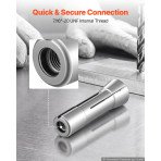 Komplet steznih čahura R8, 23 komada, raspon 1,6–19,1 mm (1/16″–3/4″), TIR 0,02 mm, kutija