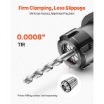 Komplet steznih čahura ER32, 25 komada, raspon 1,6–20,6 mm (1/16″–13/16″), TIR 0,02 mm, kutija