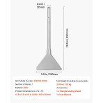 Čelično dlijeto SDS-max 35 × 15 cm za teške udarne čekiće