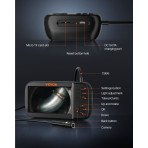 Endoskopska kamera s tri kamere, kabel 5 m, IPS zaslon 4,5″
