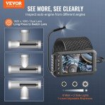 Endoskopska kamera 15 m s tri leće od 8 mm, Full HD zaslon