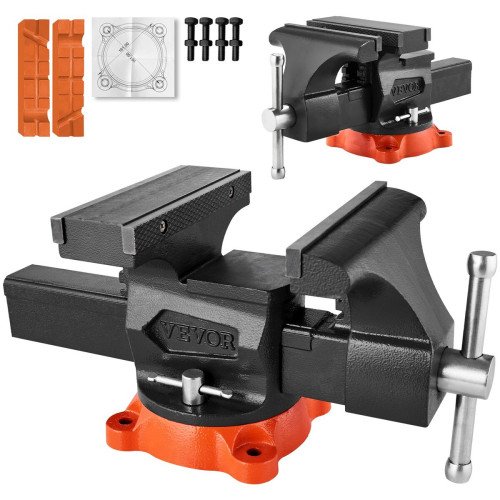 Okretni stolni škripac za obradu drva, 45,5 × 20,5 × 22 cm, 21,4 kg Okretni stolni škripac za obradu drva, 45,5 × 20,5 × 22 cm, 21,4 kg