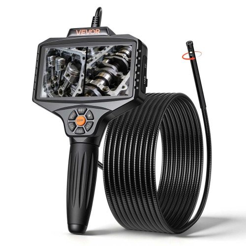 Endoskopska kamera s dvije leće, kabel 5 m, vodootporna, glava 360° Endoskopska kamera s dvije leće, kabel 5 m, vodootporna, glava 360°