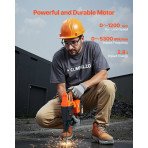 Akumulatorska bušilica-čekić SDS-plus za beton i zid, Ø 26 mm, 2,8 J, 20 V, s baterijom i punjačem