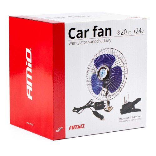 Ventilator za auto s kvačicom 24V Ventilator za auto s kvačicom 24V