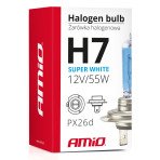 Auto žarulja halogena H7 55W bijela 12V