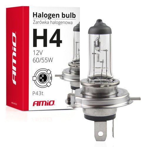 Auto žarulja halogena H4 55W 12V Auto žarulja halogena H4 55W 12V