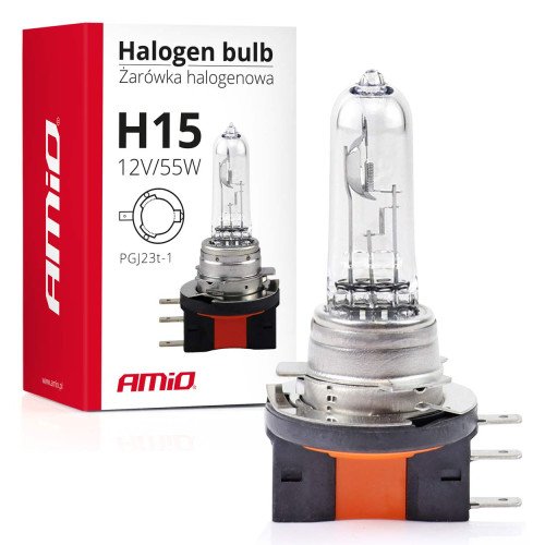 Auto žarulja halogena H15 55W 12V Auto žarulja halogena H15 55W 12V