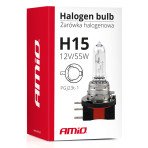 Auto žarulja halogena H15 55W 12V