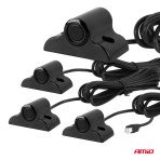 Parking senzori LED COB 4 senzora crni 19mm za kamione