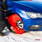 Tekstilni lanci za snijeg (čarape) XXL 2 kom