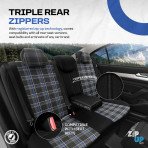 Presvlake za sjedala OTOM GTI 804 3-zip komplet