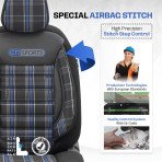 Presvlake za sjedala OTOM GTI 804 3-zip komplet