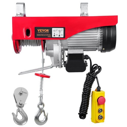Električna dizalica sa sajlom 1600 W, 220 V, masa 26,8 kg Električna dizalica sa sajlom 1600 W, 220 V, masa 26,8 kg