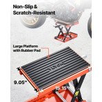 Čelična dizalica za motocikl sa zaključavanjem, nosivost 680 kg