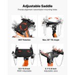 Adapter za podizanje mjenjača na podnu dizalicu, 500 kg, zakretanje 360°, nagib 30°