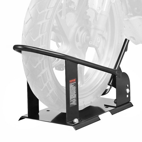 Držač prednjeg kotača motocikla, nosivost 816 kg, čelični, podesiv Držač prednjeg kotača motocikla, nosivost 816 kg, čelični, podesiv