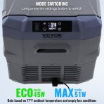 Auto hladnjak s kompresorom, 32 L, dvije komore, hladi i zamrzava od −20 do 20 °C, 12/24 V i 220 V