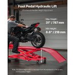 Dizalica za motocikl, hidraulična, nosivost 454 kg