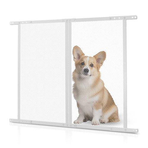 Aluminijska zaštitna mreža za vrata kampera, 80 × 72 cm Aluminijska zaštitna mreža za vrata kampera, 80 × 72 cm