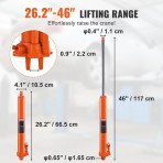 Dizalica za motor s hidraulikom, 66,5 × 11,5 × 10,5 cm, masa 9,8 kg