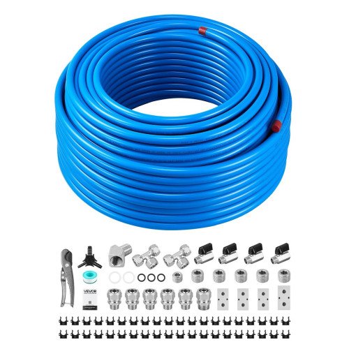 Cijevni razvod komprimiranog zraka 79 m, ⌀ 12,7 mm, troslojni HDPE-aluminij-HDPE