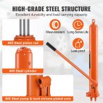 Dizalica za motor s hidraulikom, 66,5 × 11,5 × 10,5 cm, masa 9,8 kg
