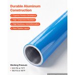 Cijevni razvod komprimiranog zraka od aluminija, 24 cijevi po 1,15 m (27,6 m), ⌀ 17,3 mm