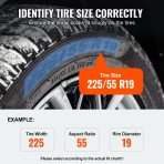Lanci za snijeg za osobne automobile SXP 540, 2 komada, od legure mangana