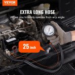 Mjerač kompresije motora, 9 dijelova, za benzinske motore